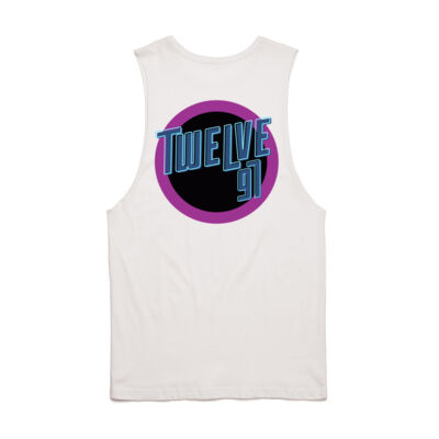 WHITE PURP BLACK TANK Thumbnail