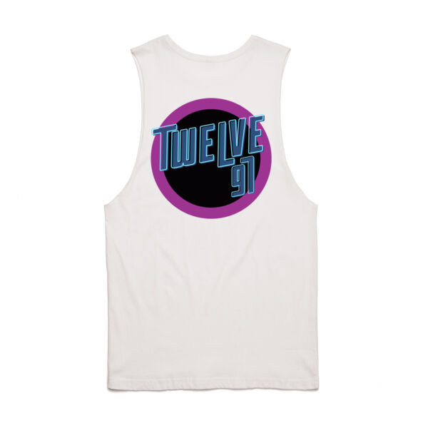 WHITE PURP BLACK TANK Thumbnail